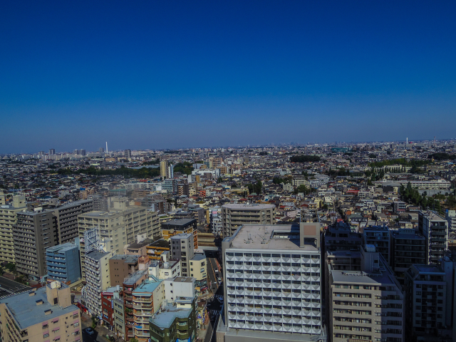 東京のビル群