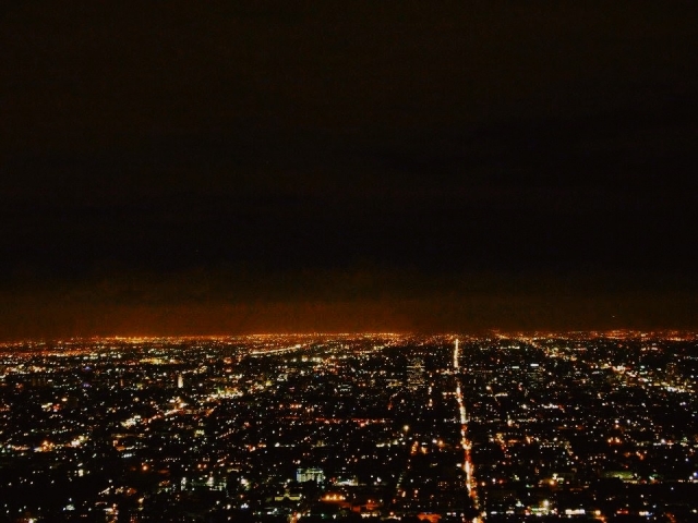 LAの夜景